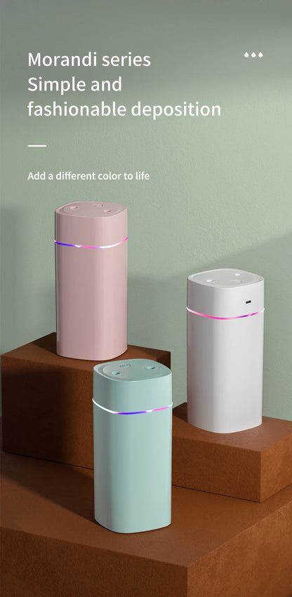USB Essential Oil Humidifier with Double Spray Mist - Smarsty
