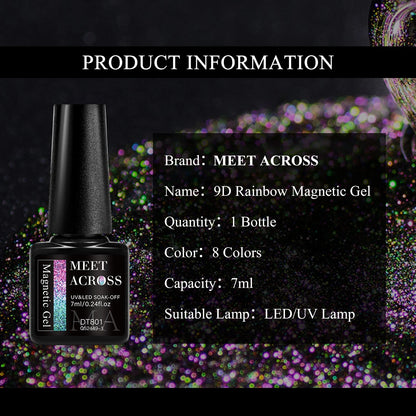 Magnetic Gel Nail Polish Kit for Stunning Nail Art - Smarsty