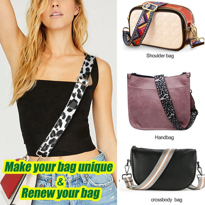 Purse Strap Handbags Crossbody Women Adjustable Replacement Bag Belt Guitar Straps Printing Detachable Sling Shoulder Strap - Smarsty