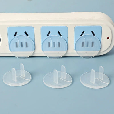 10/20PCS Childproof Outlet Covers – US Standard Baby Safety Plugs, Clear Electrical Socket Protectors for Home & Export - Smarsty