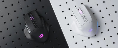 Redragon M811 PRO Wireless MMO Gaming Mouse, 15 Programmable Buttons RGB Gamer Mouse, 10 Side Macro Keys - Smarsty