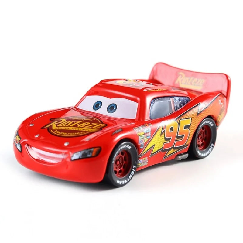 Disney Pixar Cars And Trucks Toy Set The King Cruz Lightning Mcqueen Mike Uncle 1/43 Diecast Model Trucks Toys Gift For Kids by Smarsty