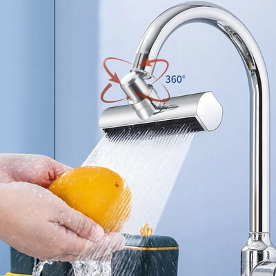 Universal Swivel Faucet with Three-Mode Splash Proof Nozzle - Smarsty