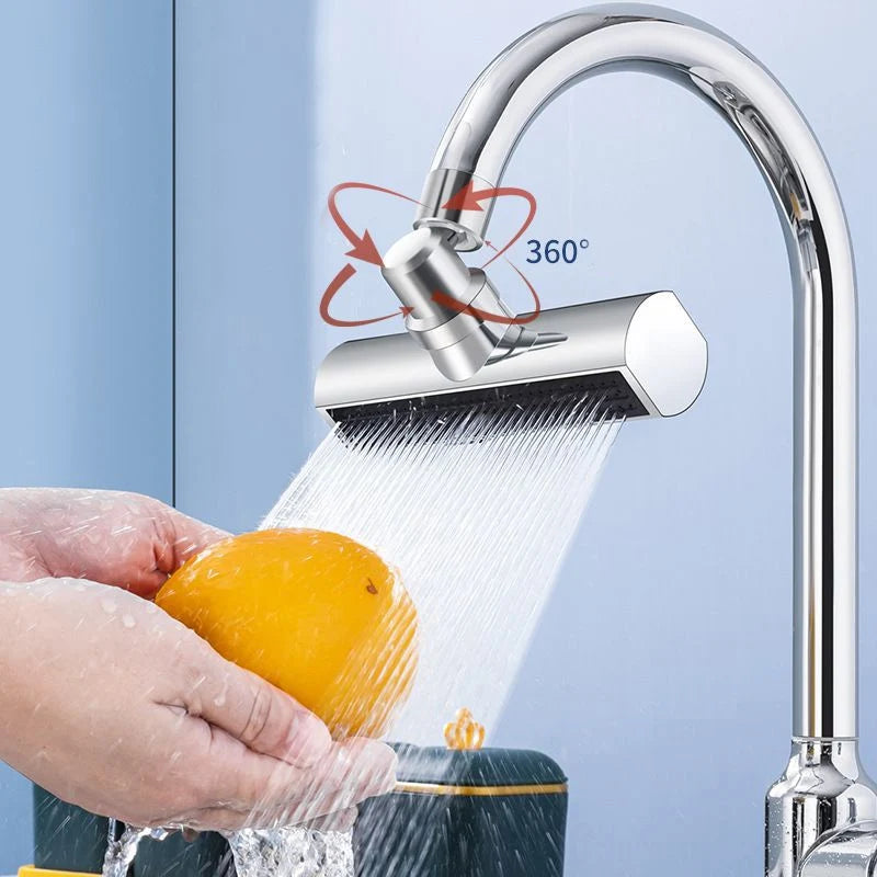 Universal Swivel Faucet with Three-Mode Splash Proof Nozzle - Smarsty
