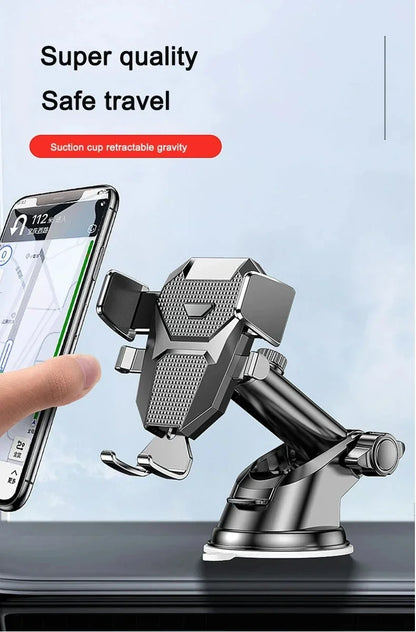 Universal Car Phone Holder With 360 Degree Pivot Mount - Smarsty
