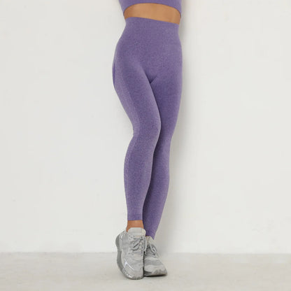 Women Yoga Leggings High Waist Exercise Sports Trousers Running Fitness Gym Leggings Quick Dry Hip Lifting Femme Slim Pants - Smarsty