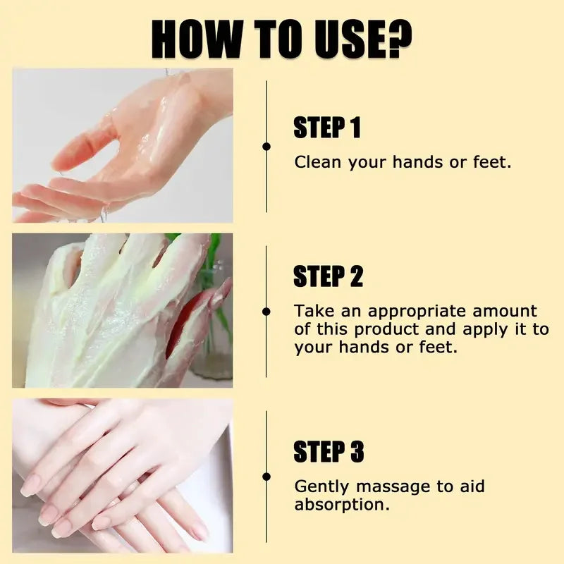 Turmeric Bee Venom Anti-Drying Crack Foot Cream Hand Cracked Repair Skin Removal Care Cream Dead Feet Hand Skin 50g - Smarsty