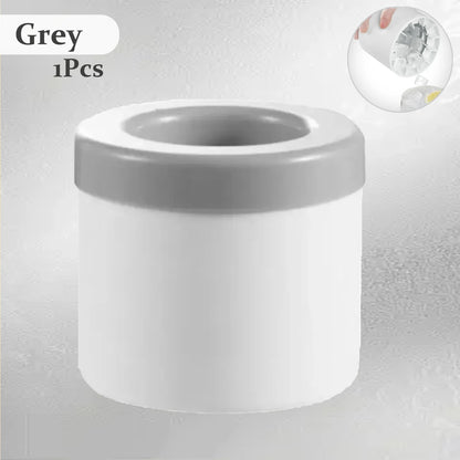 Food grade silicone cylindrical ice tray ice making mold for household kneading, ice storage box, ice cup, quick freezing (small