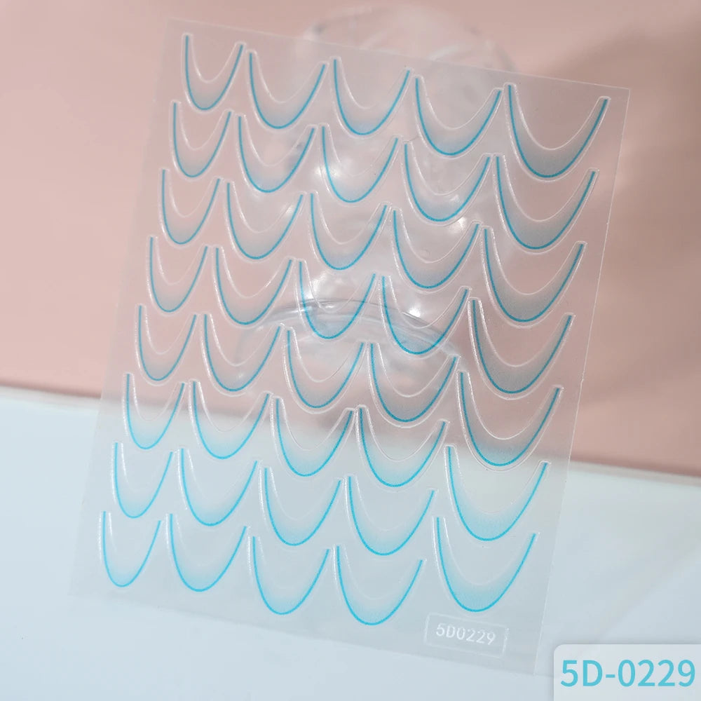 Self-Adhesive French Lines Nail Stickers for Easy Manicure - Smarsty