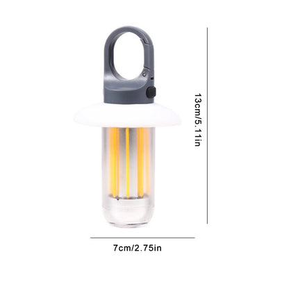 LED Camping Lantern Rechargeable Portable Flashlight Work Light 5 Modes Hanging Tent Lamp 8 Light Filaments Outdoor by Smarsty