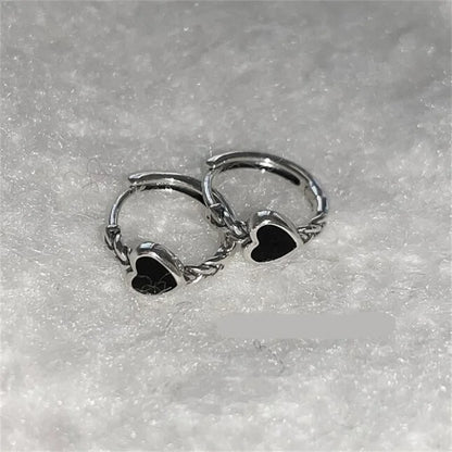 Minimal Geometric Circle Pearl Stud Earrings for Women - Smarsty