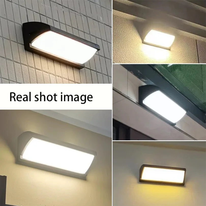 LED Outdoor Wall Light with PIR Motion Sensor - Smarsty