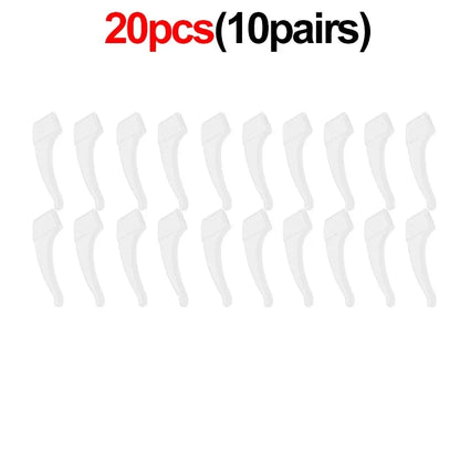 2/40pcs Silicone Ear Hook Anti-slip Glasses Leg Ear Sleeve Bracket Fastener Sunglasses Accessories Grip Anti-fall Eyewear Holder - Smarsty