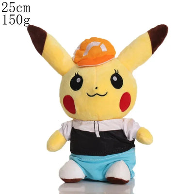 Pokemon Pikachu Pichu Charmander Bulbasaur Squirtle Psyduck Eevee Plush Soft Stuffed Animals Peluche Plushie Toy Small Doll - Smarsty