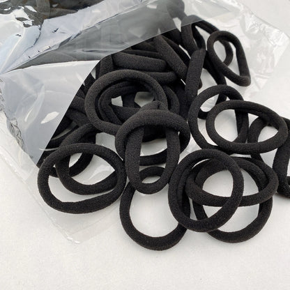 50 Pack Nylon Scrunchies Soft Stretchy No Damage Hold - Smarsty