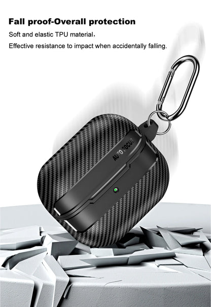 Carbon Fiber Earphone Case for Samsung Galaxy Buds 3 - Smarsty
