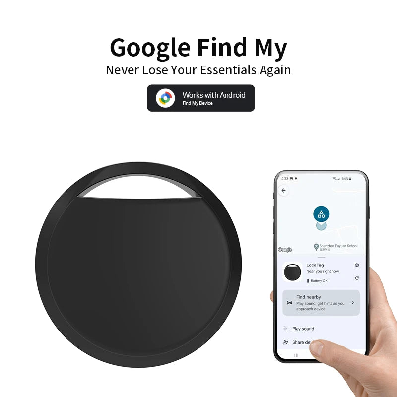 Bluetooth GPS Tracker for Android Key Finder and Pet Locator - Smarsty