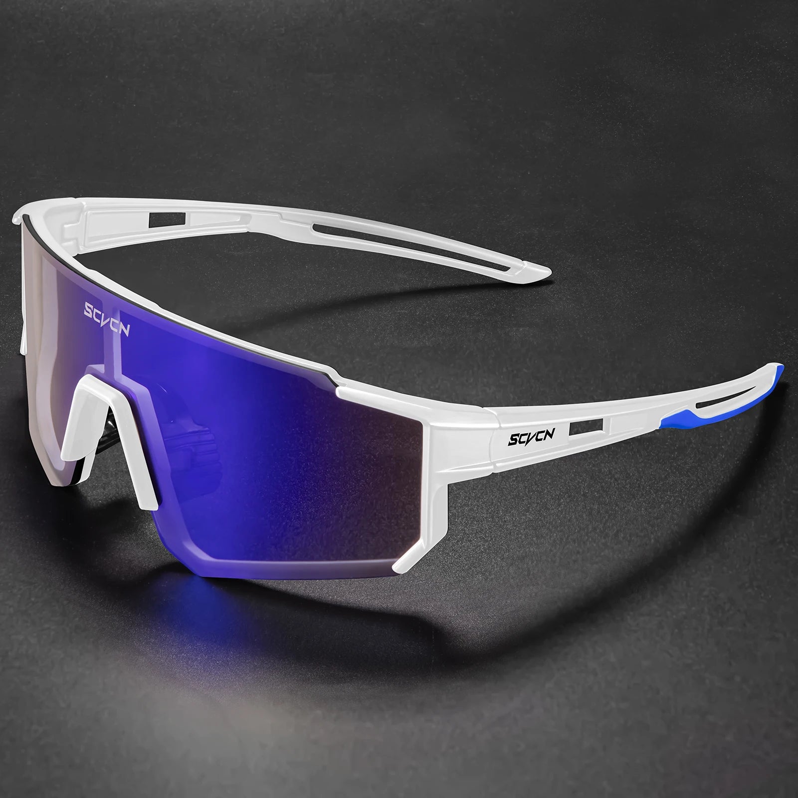 SCVCN Cycling Glasses Outdoor Sports Sunglasses Men MTB Cycling Sunglasses Women Road Bike Goggles UV400 Bicycle Eyewear