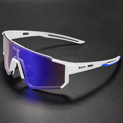 SCVCN Cycling Glasses Outdoor Sports Sunglasses Men MTB Cycling Sunglasses Women Road Bike Goggles UV400 Bicycle Eyewear