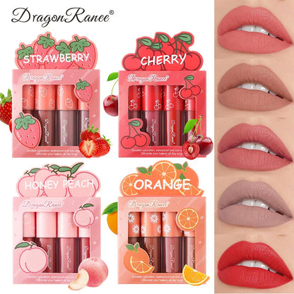 Mini Velvet Matte Lip Gloss Set for Long-Lasting Hydration - Smarsty