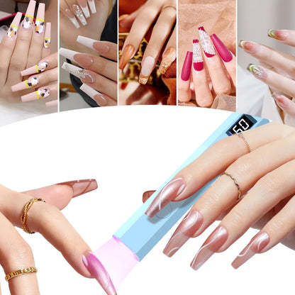 Mini UV Nail Lamp for Gel Polish Curing at Home - Smarsty