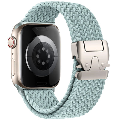 Parachute Straps for Apple watch 10 Band 46mm 42mm 45mm Ultra 49mm 44mm 41mm Braided bracelet correa iWatch Series 9 8 SE 5 6 7 - Smarsty