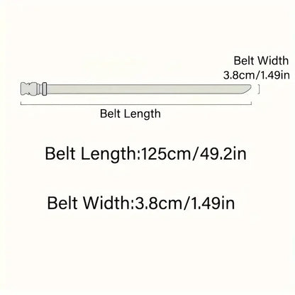 Tactical Waist Belt with Durable Automatic Buckle - Smarsty