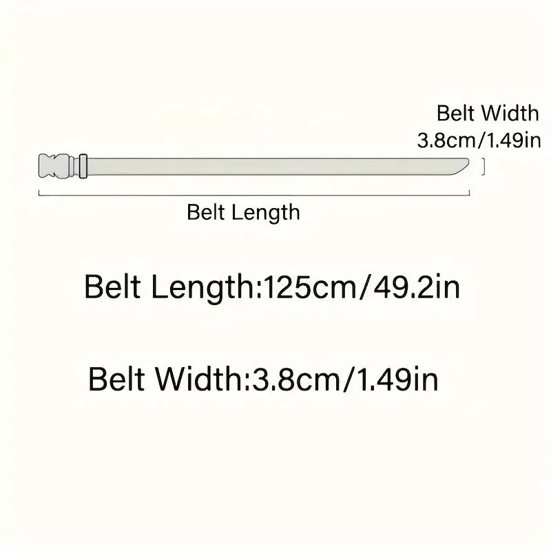 Tactical Waist Belt with Durable Automatic Buckle - Smarsty