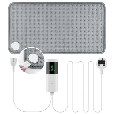 30*60cm Electric Heating Pads for Back Neck Shoulder Home Office Washable Winter Warm Blanket 4 Timer 9 Temperature Control