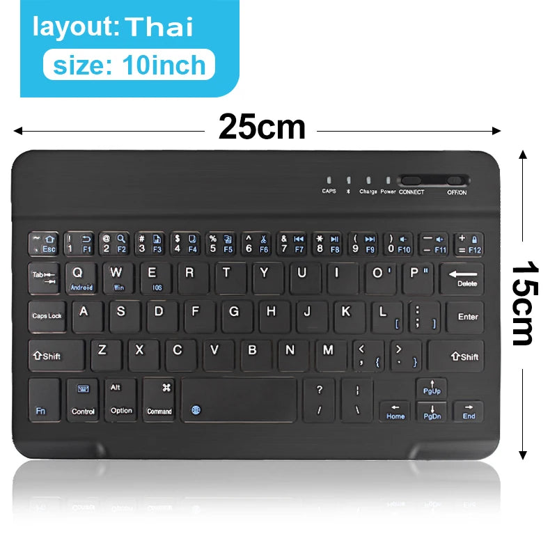 Bluetooth Mini Keyboard for MacBook iPad Rechargeable