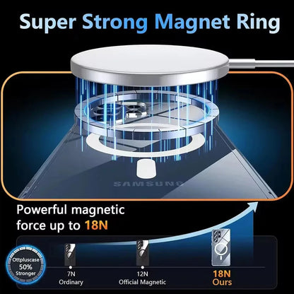 MagSafe Wireless Charging Case for Note 10 Plus Non Slip - Smarsty
