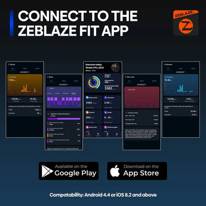 Zeblaze Stratos 3 Pro GPS Smart Watch with AMOLED Display - Smarsty