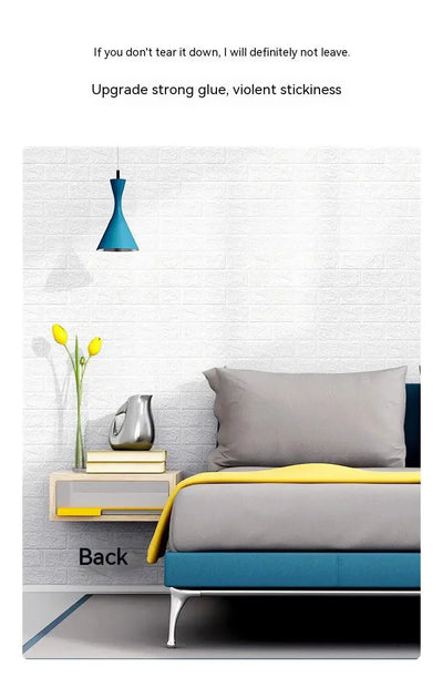Self-Adhesive 3D Brick Wallpaper for Stylish Decor - Smarsty