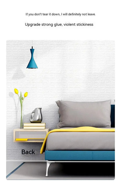 Self-Adhesive 3D Brick Wallpaper for Stylish Decor - Smarsty