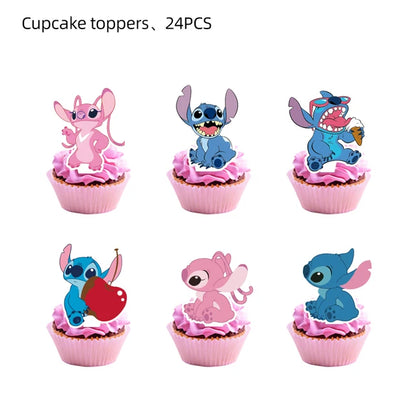 Disney Lilo and Stitch Birthday Party Decoration Set - Smarsty