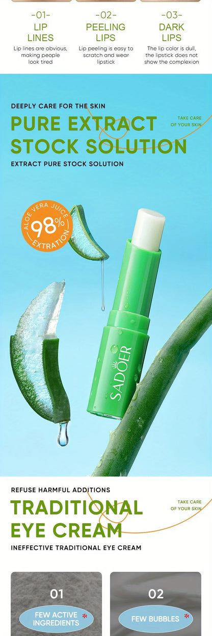 Nourishing Aloe Lip Balm for Hydration and Repair - Smarsty