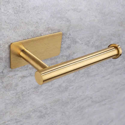 Stainless Steel Adhesive Paper Holder for Kitchen and Bathroom - Smarsty