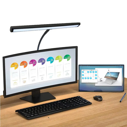 LED Desk Lamp with Stepless Dimming and Adjustable Brightness - Smarsty