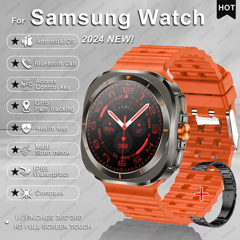 Samsung Galaxy Watch 7 Ultra GPS Smart Watch for Men - Smarsty