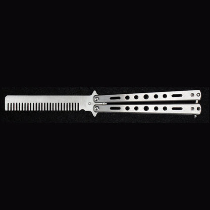 Stainless Steel Folding Butterfly Comb for Hair Training - Smarsty