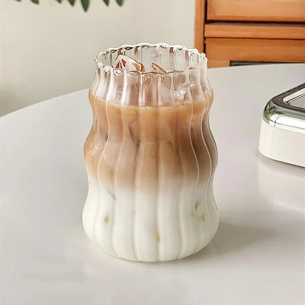 Heat Resistant 530ml Glass Cup for Tea and Juice - Smarsty