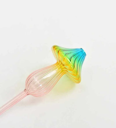 1/2 PCS Glass Automatic Watering Device Flower Plants Water Dripper Self Watering Spike Bulbs Shape Drip Irrigation System