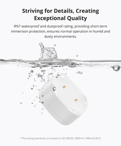 Sonoff SNZB-05P Zigbee Water Leak Detector With Remote Control - Smarsty