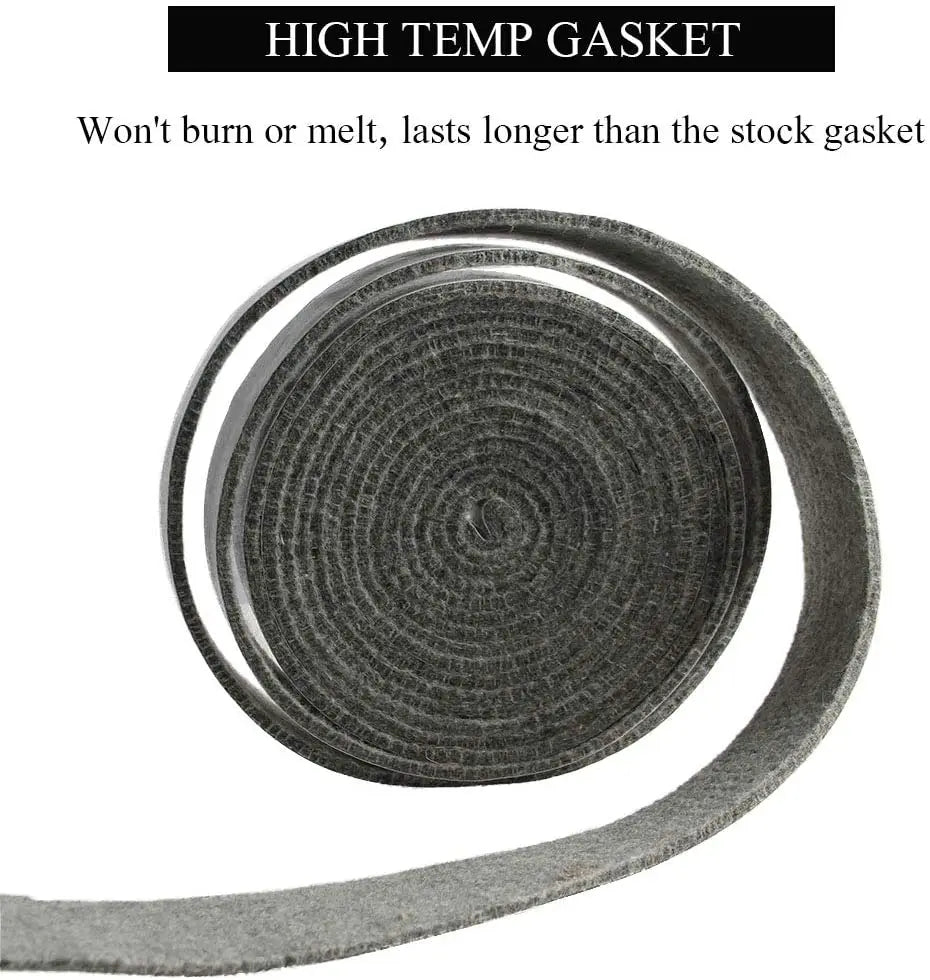 High Temperature Grill Gasket Replacement for Kamado Smokers - Smarsty
