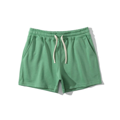Cotton Running Shorts For Men Gym Fitness Home Casual Sport Underwear Yoga Workout Training Loose Boxers Super Short Pants Sweat - Smarsty