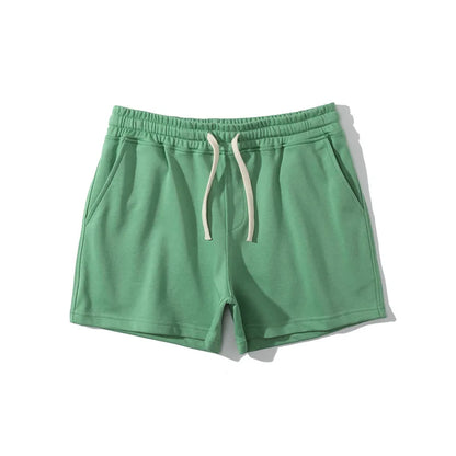 Cotton Running Shorts For Men Gym Fitness Home Casual Sport Underwear Yoga Workout Training Loose Boxers Super Short Pants Sweat - Smarsty