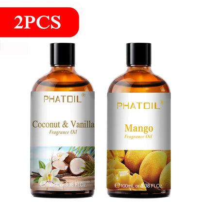 PHATOIL 100ml Aromatherapy Fragrance Oil Pure Essential Oils - Smarsty