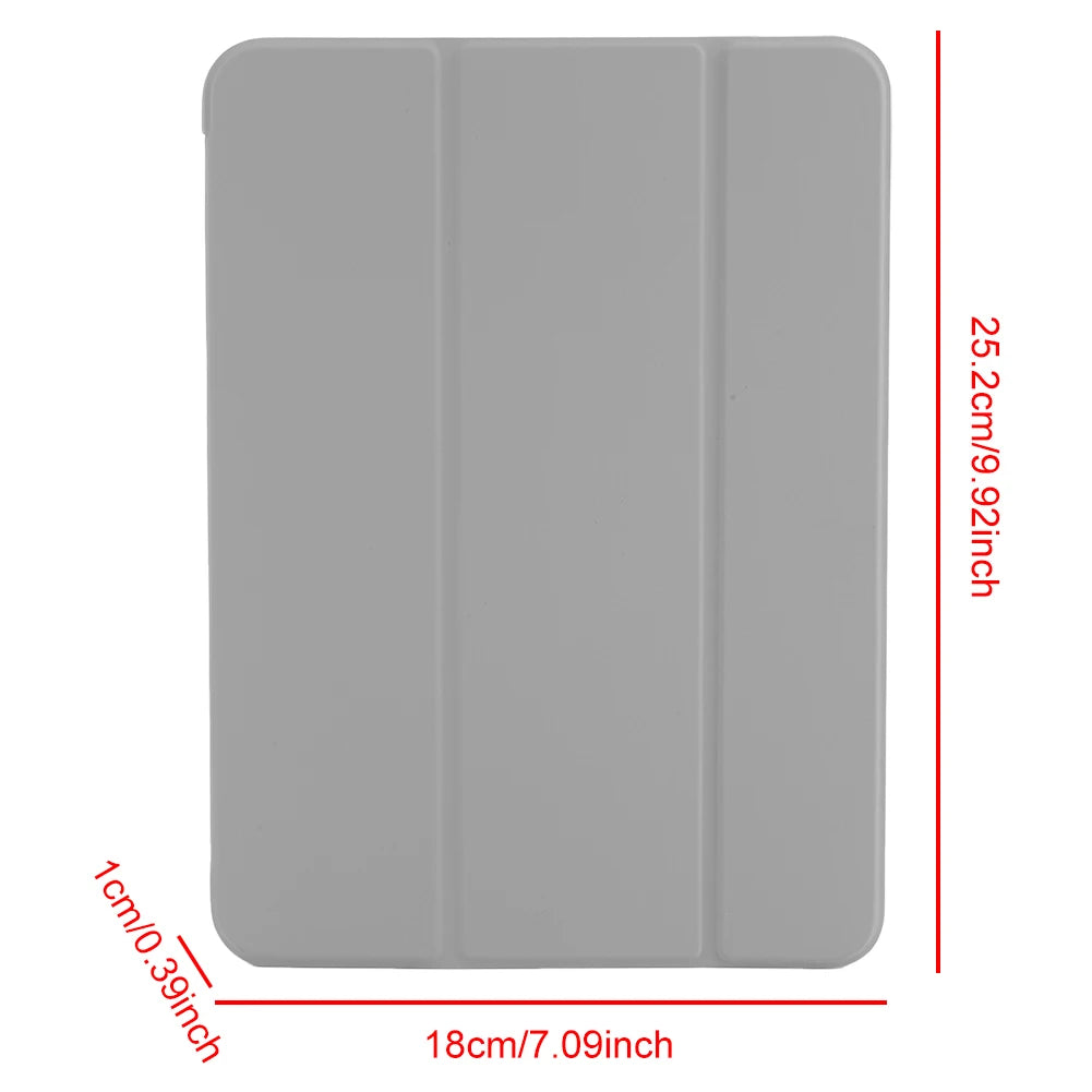 Case for iPad 10th Generation 10.9 Inch 2022 Auto Sleep/Wake Cover Case with Soft Silicone Back Smart Cover