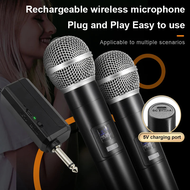 Wireless Handheld Microphone for Party and Karaoke - Smarsty