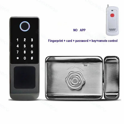 Waterproof Smart Door Lock with Bluetooth and WiFi Control - Smarsty